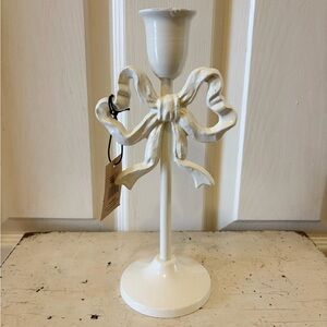Creative Co Op Bow Candle Holder